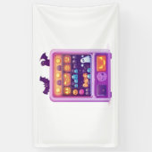 Snoepjes klauwmachine spandoek (Verticaal)