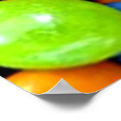 Snoepjes, kleurrijke zoete lekkernijen poster (Hoek)