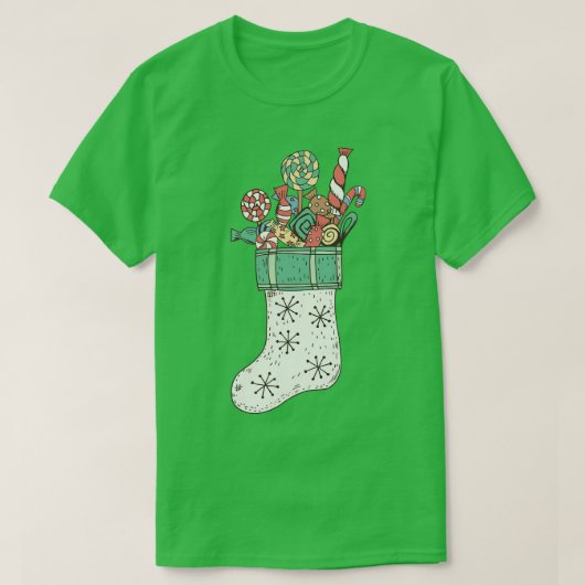 Snoepjes kous t-shirt (Design voorkant)