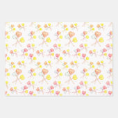 snoepjes met een schattig hart van snoep inpakpapier vel (Voorkant 3)