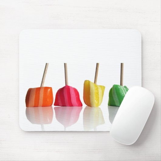 Snoepjes met kleur muismat (Met muis)