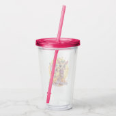 Snoepjes of het lot. acryl drinkbeker (Achterkant)