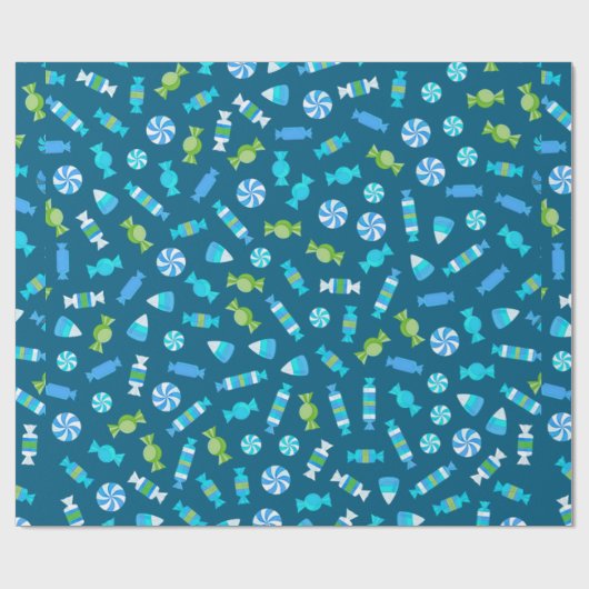 Snoepjes-ontwerp Cadeaupapier (Vlak)