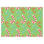 snoepjes op de groene feestdag tafelkleed (Voorkant (Horizontaal))