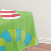 snoepjes op de groene feestdag tafelkleed (Voorbeeld)