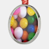 Snoepjes regenboogballen metalen ornament (Links)