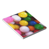 Snoepjes regenboogballen notitieblok (Schuin)