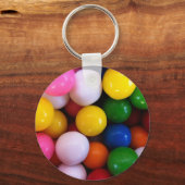 Snoepjes regenboogballen sleutelhanger (Voorkant)