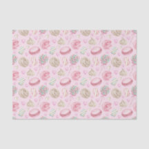Snoepjes Roze Waterverf Patroon