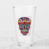 Snoepjes schedel van de Uniepaar Glas (Voorkant)