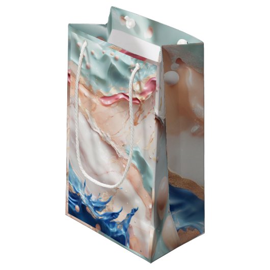 Snoepjes schepje klein cadeauzakje (Voorkant Gekanteld)