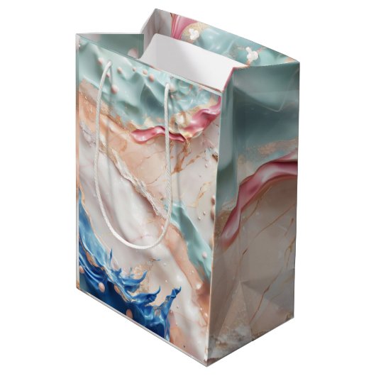 Snoepjes schepje medium cadeauzakje (Achterkant Gekanteld)