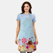 Snoepjes Schort (Gedragen)