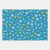 Snoepjes snoep ontwerp inpakpapier vel (Voorkant 2)