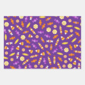 Snoepjes snoep ontwerp inpakpapier vel (Voorkant)