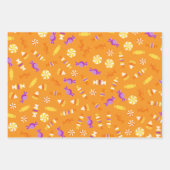 Snoepjes snoep ontwerp inpakpapier vel (Voorkant)