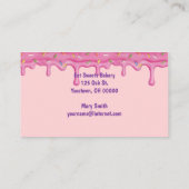 Snoepjes sprinkhaantjes en ijsbakkerij visitekaartje (Achterkant)