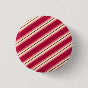 Snoepjes strips: Framboos Ronde Button 3,2 Cm