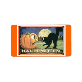 Snoepjes tas Halloween Etiket