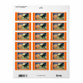 Snoepjes tas Halloween Etiket (Full Sheet)