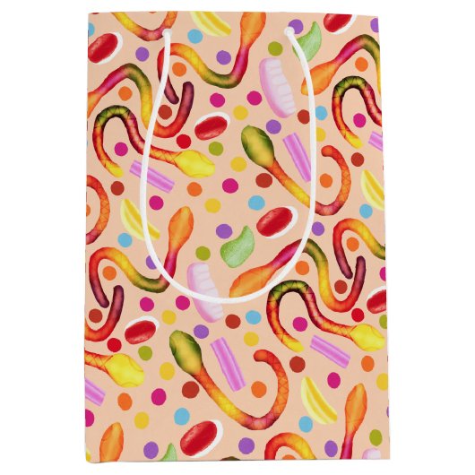 Snoepjes tas medium cadeauzakje (Voorkant)