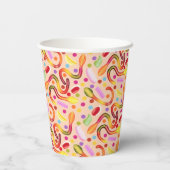 Snoepjes tas papieren bekers (Achterkant)