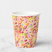 Snoepjes tas papieren bekers (Voorkant)