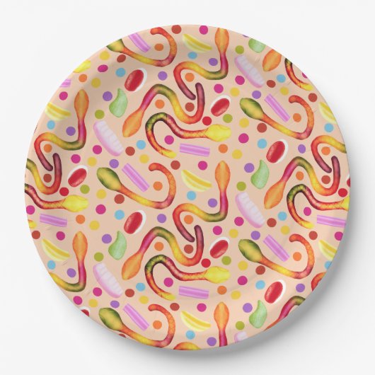 Snoepjes tas papieren bordje (Voorkant)