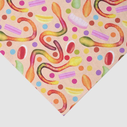 Snoepjes tas tissuepapier (Detail)