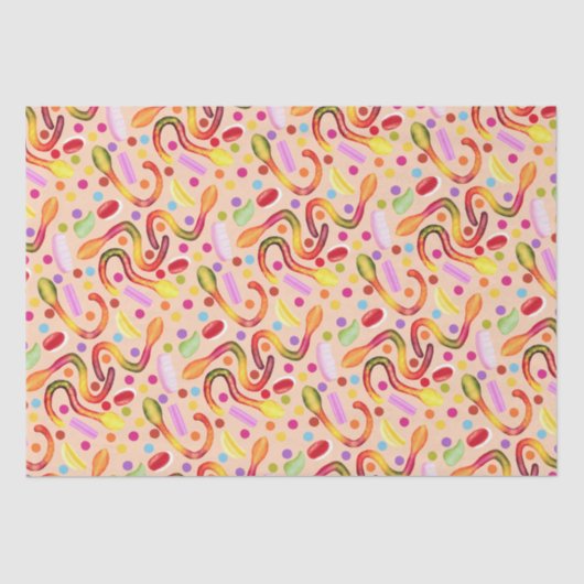 Snoepjes tas tissuepapier (Voorkant)