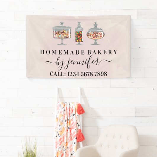 Snoepjes Treats Chocolade Snoep Bakkerijen Display Spandoek (Insitu)