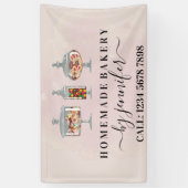 Snoepjes Treats Chocolade Snoep Bakkerijen Display Spandoek (Verticaal)