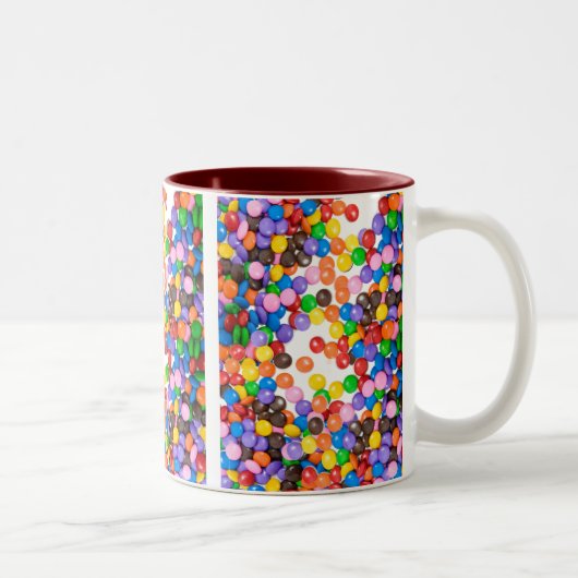 Snoepjes Tweekleurige Koffiemok (Rechts)