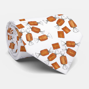 Snoepjes van gezouten karamelkaramel Snoep Stropdas