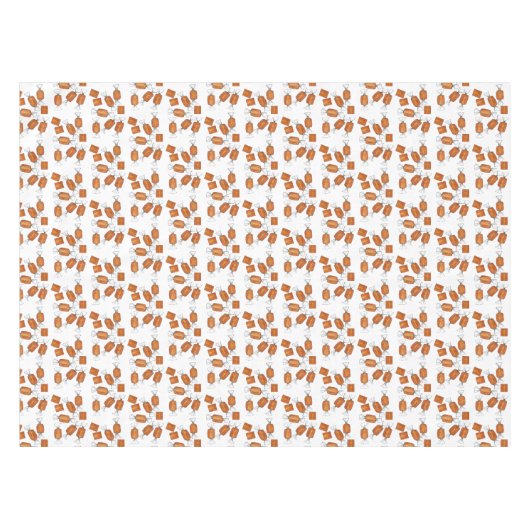 Snoepjes van gezouten karamelkaramel Snoep Tafelkleed (Voorkant (Horizontaal))