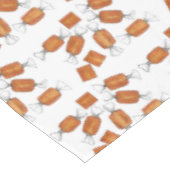 Snoepjes van gezouten karamelkaramel Snoep Tafelkleed (Gekanteld)