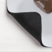 Snoepjes van harsvormige chocolade op een bord muismat (Hoek)