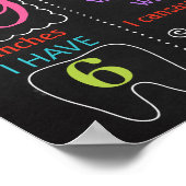 Snoepjes van Snoep van Kandyland Poster (Hoek)