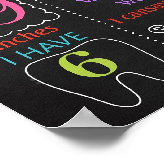 Snoepjes van Snoep van Kandyland Poster (Hoek)