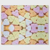 Snoepjes van Valentijnse  Verpakkingspapier Cadeaupapier (Vlak)