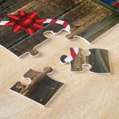  snoepjes voor de kerstman van Truck Legpuzzel (Zijkant)
