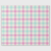 Snoepkatoen Gingham - Inpakpapier (Vlak)