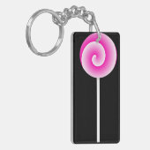 Snoepketting (Prinses Magenta) Sleutelhanger (Voorkant Links)