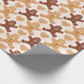 Snoepkoek Koekje Patroon Cadeaupapier (Hoek)