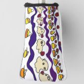 Snoepmais en spook golfheadcover (Draai 90)
