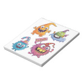 Snoepmonsterparade Notitieblok (Linkerzijde)
