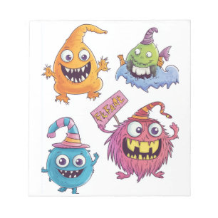 Snoepmonsterparade Notitieblok