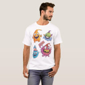 Snoepmonsterparade T-shirt (Voorkant volledig)