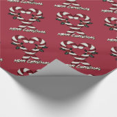 Snoeppapier voor kerstsnoepriet cadeaupapier (Hoek)