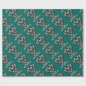 Snoeppapier voor kerstsnoepriet cadeaupapier (Vlak)